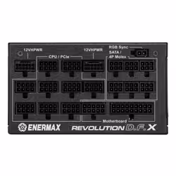 Enermax ERT1650EWT unité d'alimentation d'énergie 1650 W 20+4 pin ATX ATX Noir