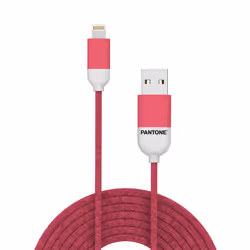 Celly PT-LCS001-5P, Rose, USB A, Lightning, 1,5 m, Mâle, Mâle