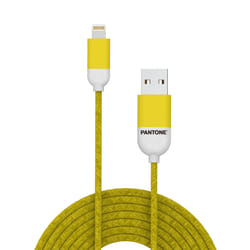 Celly PT-LCS001-5Y câble de téléphone portable Jaune 1,5 m USB A Lightning
