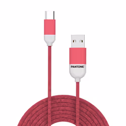 Celly PT-TC001-5P, 1,5 m, USB A, USB C, USB 2.0, Rose