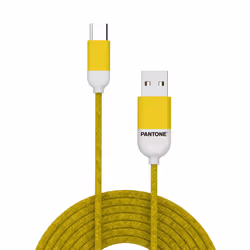 Celly PT-TC001-5Y, 1,5 m, USB A, USB C, USB 2.0, Jaune
