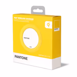 Celly PT-WC001Y chargeur d'appareils mobiles Universel Jaune USB Recharge sans fil Intérieure