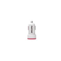 Celly PT-DC1USBP chargeur d'appareils mobiles Universel Rose, Blanc Allume-cigare Auto