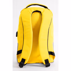 Pantone PT-BK102Y sac à dos Sac à dos normal Blanc, Jaune Polyester