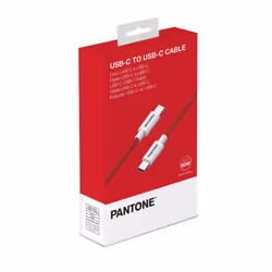 Pantone PT-CTC002-5R1 câble USB 1,5 m USB C Rouge
