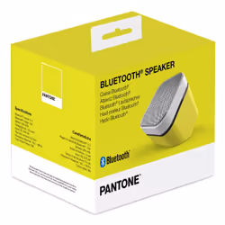 Pantone PT-BS003F haut-parleur portable et de fête Enceinte portable mono Jaune 3 W