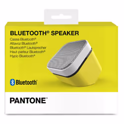Pantone PT-BS003F haut-parleur portable et de fête Enceinte portable mono Jaune 3 W