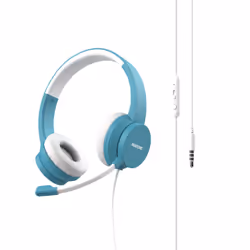Pantone PT-WDH002GY2220, Avec fil, Bureau/Centre d'appels, 20 - 20000 Hz, 150 g, Casque, Couleur aqua