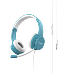 Pantone PT-WDH002GY2220 écouteur/casque Avec fil Arceau Bureau/Centre d'appels Couleur aqua
