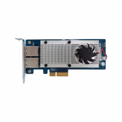 QNAP LAN-10G2T-X550, Interne, Avec fil, PCI Express, Ethernet, 10000 Mbit/s