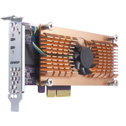 QNAP QM2-2P carte et adaptateur d'interfaces Interne PCIe