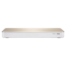 QNAP HS-453DX NAS Tower Ethernet/LAN Or, Blanc J4105