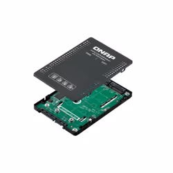 QNAP QDA-A2MAR Boîtier de disques de stockage Enceinte ssd Noir M.2 - Vue supplémentaire 5