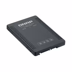 QNAP QDA-A2MAR Boîtier de disques de stockage Enceinte ssd Noir M.2 - Vue supplémentaire 7