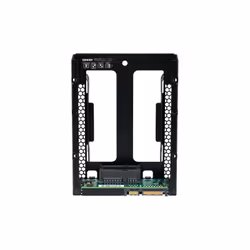 QNAP QDA-A2AR Boîtier de disques de stockage Boîtier disque dur/SSD Noir 2.5" - Vue supplémentaire 3