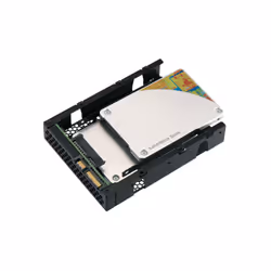 QNAP QDA-A2AR Boîtier de disques de stockage Boîtier disque dur/SSD Noir 2.5" - Vue supplémentaire 4