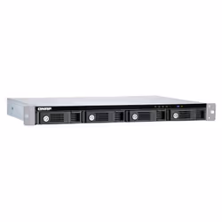 QNAP TR-004U Boîtier de disques de stockage Boîtier disque dur/SSD Noir, Gris 2.5/3.5" - Vue supplémentaire 4