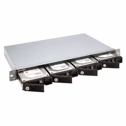 QNAP TR-004U Boîtier de disques de stockage Boîtier disque dur/SSD Noir, Gris 2.5/3.5" - Vue supplémentaire 6