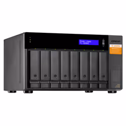QNAP TL-D800S Boîtier de disques de stockage Boîtier disque dur/SSD Noir, Gris 2.5/3.5" - Vue supplémentaire 6