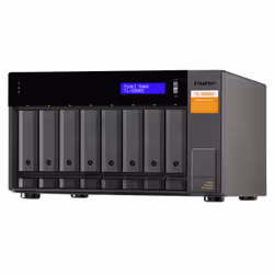 QNAP TL-D800S Boîtier de disques de stockage Boîtier disque dur/SSD Noir, Gris 2.5/3.5" - Vue supplémentaire 7