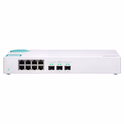 QNAP QSW-308S, Non-géré, Gigabit Ethernet (10/100/1000)