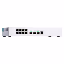 QNAP QSW-308-1C commutateur réseau Non-géré Gigabit Ethernet (10/100/1000) Blanc - Vue supplémentaire 4
