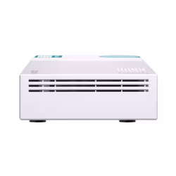 QNAP QSW-308-1C commutateur réseau Non-géré Gigabit Ethernet (10/100/1000) Blanc - Vue supplémentaire 5