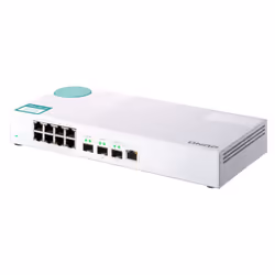 QNAP QSW-308-1C commutateur réseau Non-géré Gigabit Ethernet (10/100/1000) Blanc - Vue supplémentaire 9