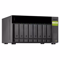 QNAP TL-D800C Boîtier de disques de stockage Boîtier disque dur/SSD Noir, Gris 2.5/3.5"