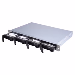 QNAP TL-R400S Boîtier de disques de stockage Boîtier disque dur/SSD Noir, Gris 2.5/3.5" - Vue supplémentaire 5