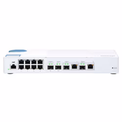 QNAP QSW-M408-2C, Géré, L2, 10G Ethernet (100/1000/10000), Full duplex