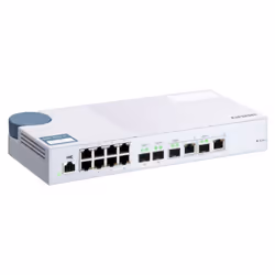 QNAP QSW-M408-2C commutateur réseau Géré L2 10G Ethernet (100/1000/10000) Blanc - Vue supplémentaire 5