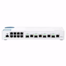 QNAP QSW-M408-4C, Géré, L2, Gigabit Ethernet (10/100/1000), Full duplex