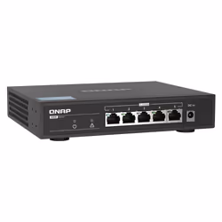 QNAP QSW-1105-5T commutateur réseau Non-géré Gigabit Ethernet (10/100/1000) Noir - Vue supplémentaire 4