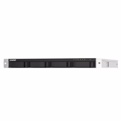 QNAP TS-453DU, NAS, Rack (1 U), Intel® Celeron®, J4125, Noir, Gris