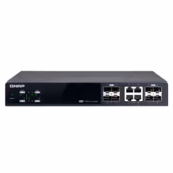 QNAP QSW-M804-4C, Géré, 10G Ethernet (100/1000/10000), Full duplex, Grille de montage