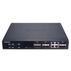 QNAP QSW-M1204-4C commutateur réseau Géré 10G Ethernet (100/1000/10000) Noir