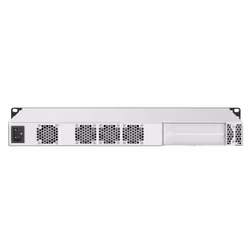 QNAP QGD-1602P Géré L2 Gigabit Ethernet (10/100/1000) Connexion Ethernet, supportant l'alimentation via ce port (PoE) 1U Noir, Gris - Vue supplémentaire 5