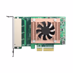 QNAP QXG-2G4T-I225, Interne, Avec fil, PCI Express, Ethernet, 2500 Mbit/s