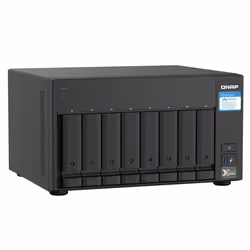 QNAP TS-832PXU, NAS, Rack (2 U), Annapurna Labs, AL324, Aluminium, Noir