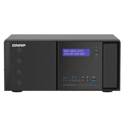 QNAP QGD-3014-16PT-8G commutateur réseau Géré Gigabit Ethernet (10/100/1000) Connexion Ethernet, supportant l'alimentation via ce port (PoE) Noir