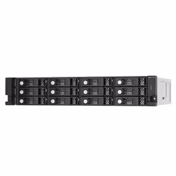 QNAP TL-R1220Sep-RP Boîtier disque dur/SSD Noir, Gris 2.5/3.5"