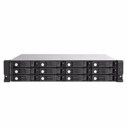 QNAP TL-R1220Sep-RP Boîtier disque dur/SSD Noir, Gris 2.5/3.5"