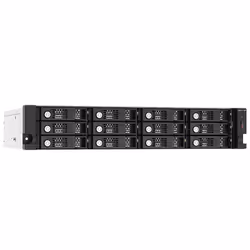 QNAP TL-R1220Sep-RP Boîtier disque dur/SSD Noir, Gris 2.5/3.5" - Vue supplémentaire 6