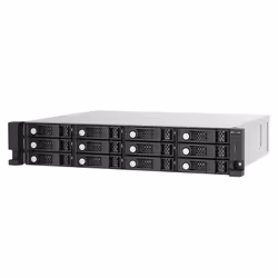 QNAP TL-R1220Sep-RP Boîtier disque dur/SSD Noir, Gris 2.5/3.5" - Vue supplémentaire 7