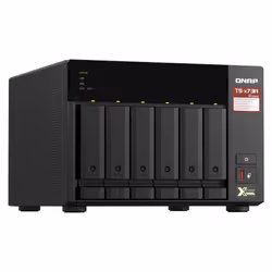 QNAP TS-673A NAS Tower Ethernet/LAN Noir V1500B