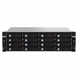 QNAP TL-R1620Sdc Boîtier disque dur/SSD Noir 2.5/3.5"