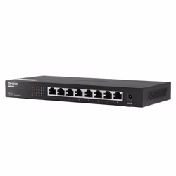 QNAP QSW-1108-8T commutateur réseau Non-géré 2.5G Ethernet (100/1000/2500) Noir - Vue supplémentaire 4