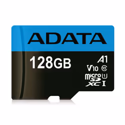 ADATA Premier, 128 Go, MicroSDXC, Classe 10, UHS-I, 85 Mo/s, 25 Mo/s