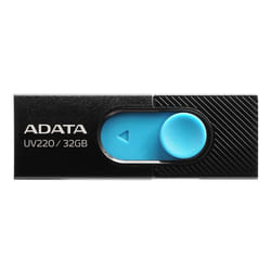 ADATA UV220 lecteur USB flash 32 Go USB Type-A 2.0 Noir, Bleu